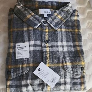 SONOMA MENS BIG & TALL grey gold 1XL NEW
